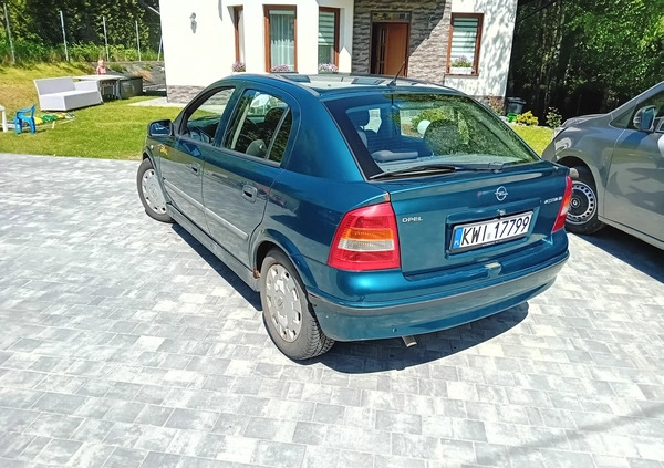 Opel Astra cena 3190 przebieg: 211884, rok produkcji 2001 z Wieliczka małe 326